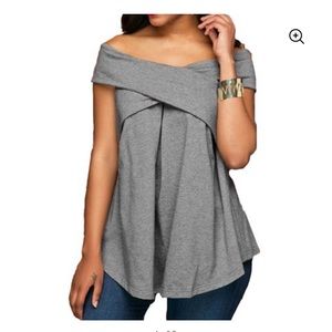 Sexy Off the Shoulder Tunic